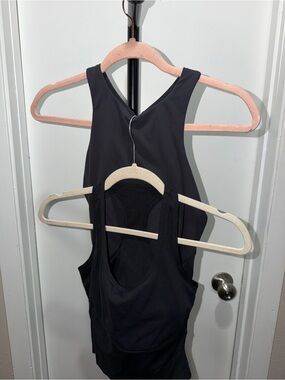 Bundle of 2 Women’s Black Athletic Tank Tops – Halara & All in Motion – Size Sma